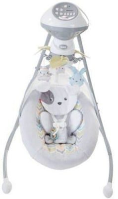 Fisher-Price Sweet Snugapuppy Dreams Cradle ‘n Swing