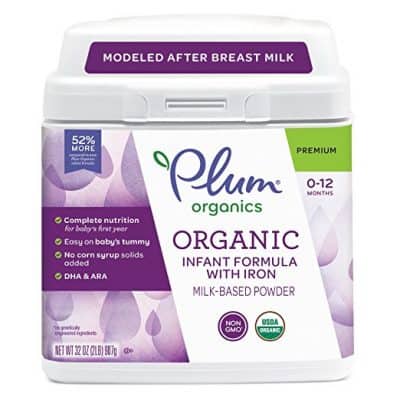 best organic infant formula