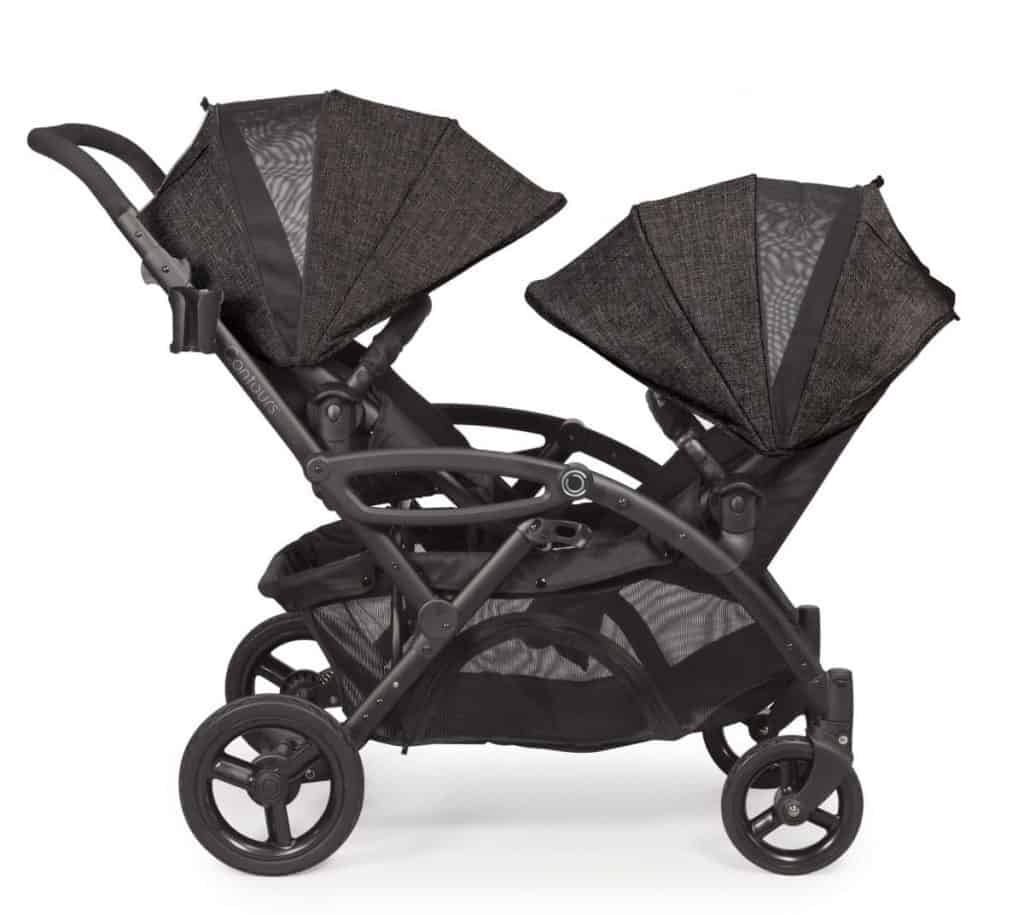 tandem pushchair for newborn and toddler