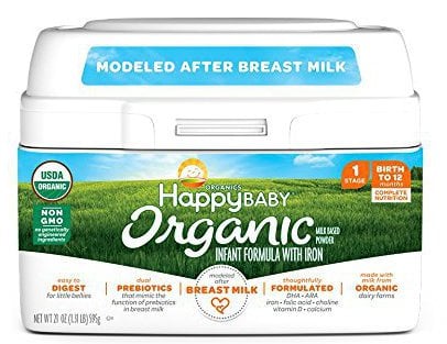 organic formula milk