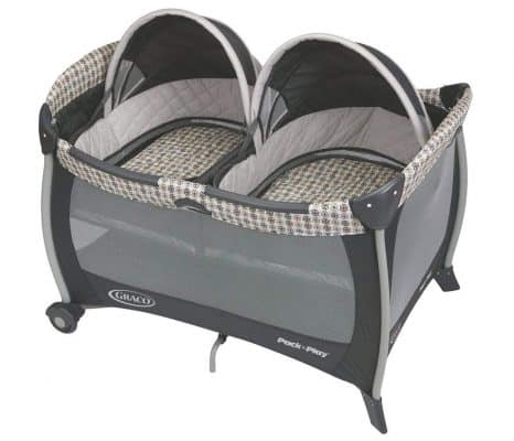 Graco Pack 'n Play Playard with Twins Bassinet