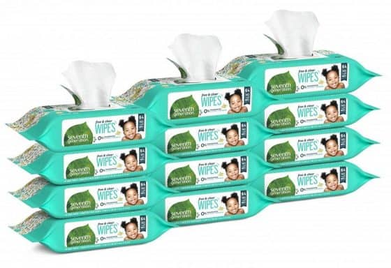 Seventh Generation Free Clear Baby Wipes