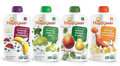 Happy Baby Organic Stage 2 Baby Food