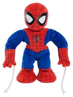 Marvel Swing & Sling Spiderman Plush