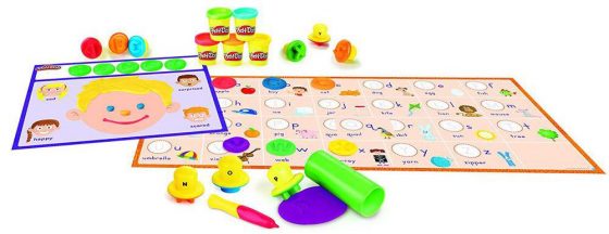 Play-Doh Shape and Learn Letters and Language