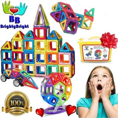 Magnetic Blocks Building Set for Kids
