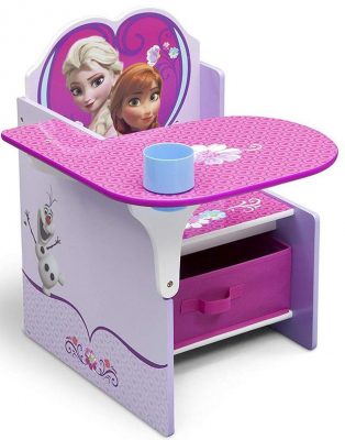 Delta Children Chair Desk With Storage Bin, Disney Frozen