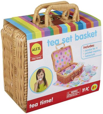 ALEX Toys - Pretend & Play, Tea Set Basket, 709W