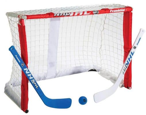 Franklin Sports NHL Mini Hockey Goal Set