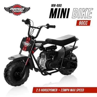 Monster Moto MMB80B Without Suspension 80CC 2.5HP Mini Bike