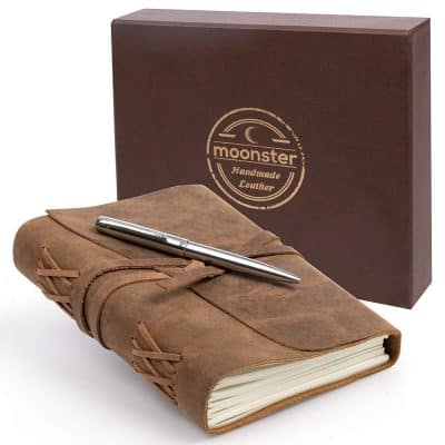 LEATHER JOURNAL GIFT SET