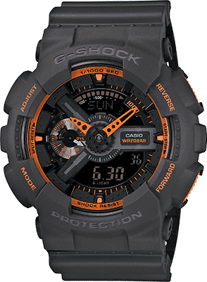 Casio Men's GA-110TS-1A4 G-Shock Analog-Digital Watch