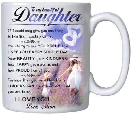To My Daughter Coffee Mug