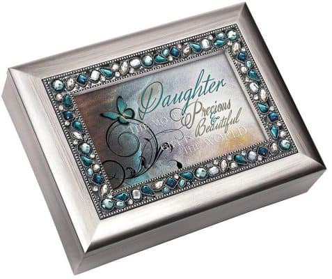 Cottage Garden "Daughter" Musical Jewelry Box