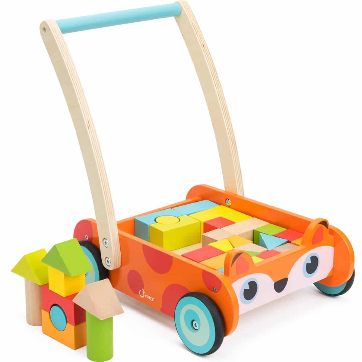 3 wheel wooden walker for babies