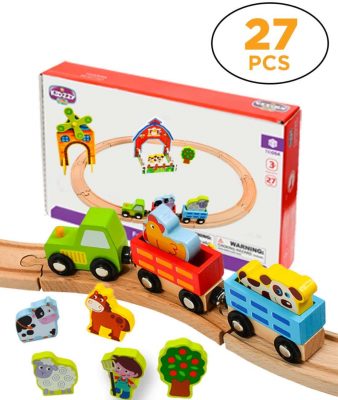 plastic train set for toddlers