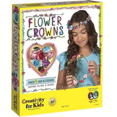 Flower Crowns- Hair Accessory Kit for Kids