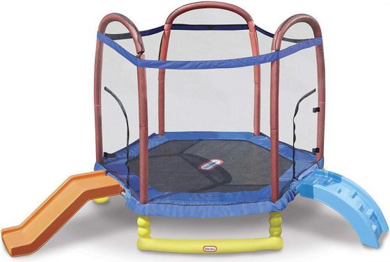 Little Tikes 7' Climb 'N Slide Trampoline