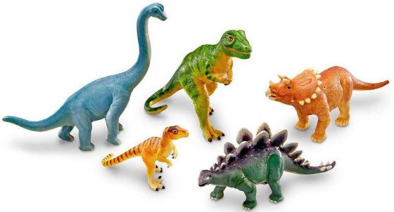Learning Resources Jumbo Dinosaurs, 5 Pieces