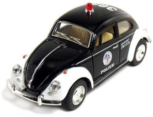 KiNSMART Classic Volkswagen 1967 Beetle Police car