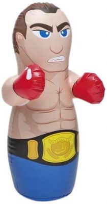 Intex - 3D Bop Bag Blow Up Inflatable Boxer [Toy]