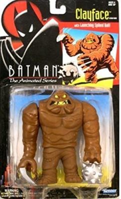 Batman Animated Clay Face Action Figure