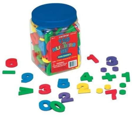 magnetic plastic shapes