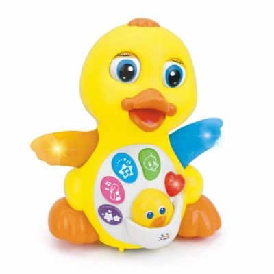Woby Musical Flapping Yellow Duck