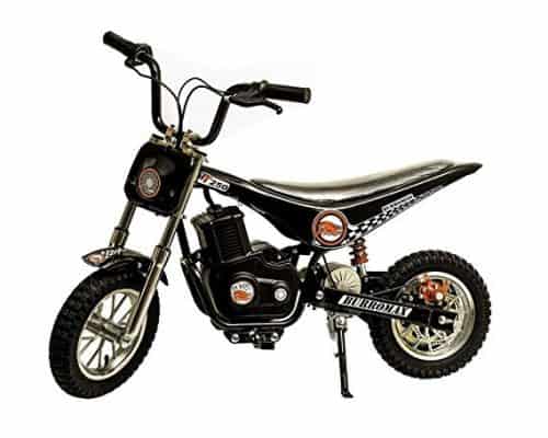 Burromax Black TT250 Electric Motorcycle Dirt Bike for Kids