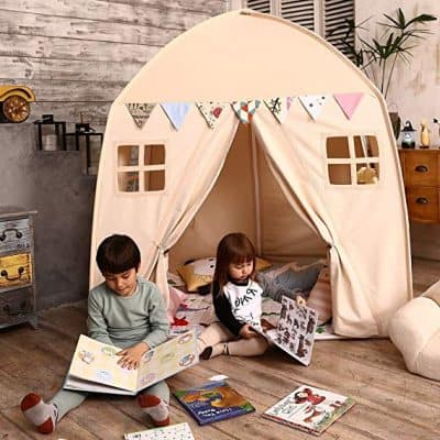 baby girl play tent