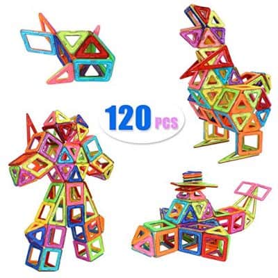 Grand Line 120 Pieces Magnetic Stacking Blocks Set