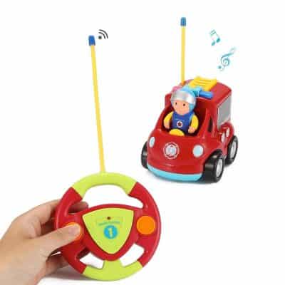 Liberty Imports My First RC Cartoon Car Vehicle 2-Channel Remote Control Toy