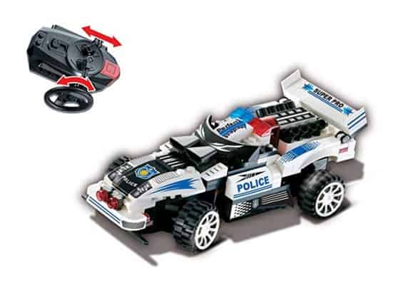 Unitech Toys UniBlock Police Car R/C Construction Toy