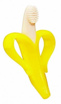 Baby Banana Infant Training Teether and Toothbrush
