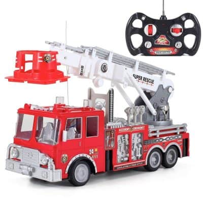 Liberty Imports 13" R/C Rescue Fire Engine Truck