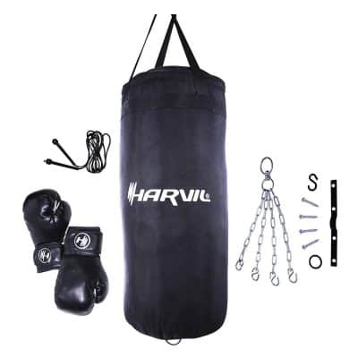 Harvil Kids Boxing Set with 25-Pound Punching Bag