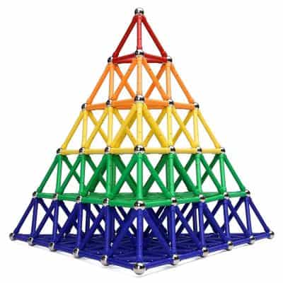 magnetic building triangles