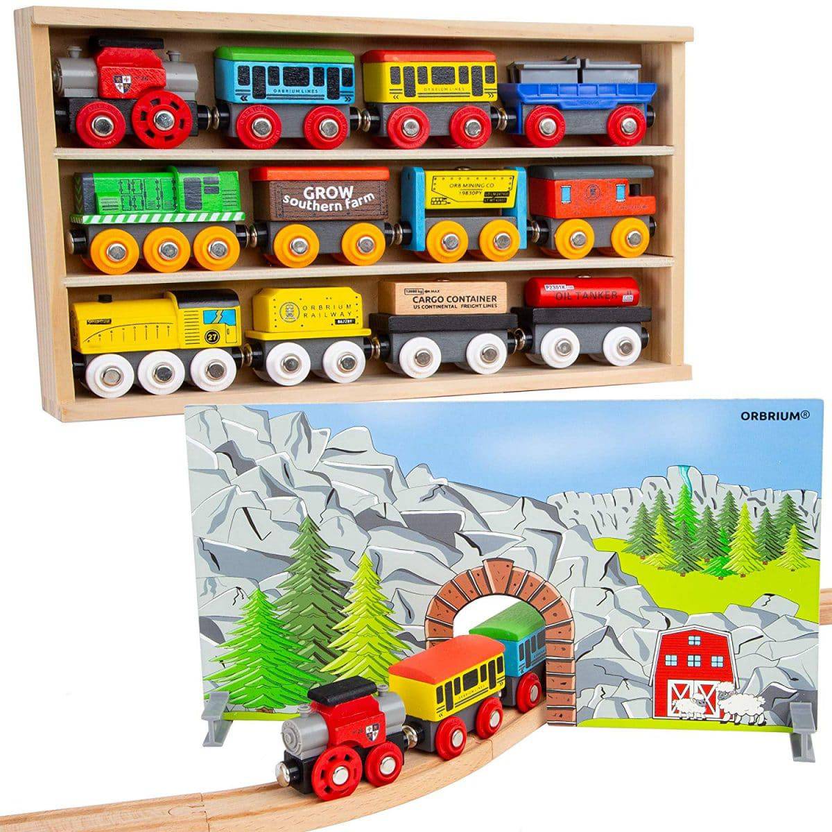 Assorted Colours in sets of 9 Van /& Train Mini Vehicle Die Cuts Car