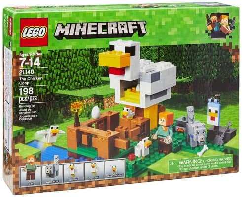  LEGO Minecraft The Chicken Coop 21140 Building Kit