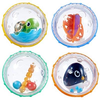 Munchkin Float and Play Bubbles 4 Count Bath Toy
