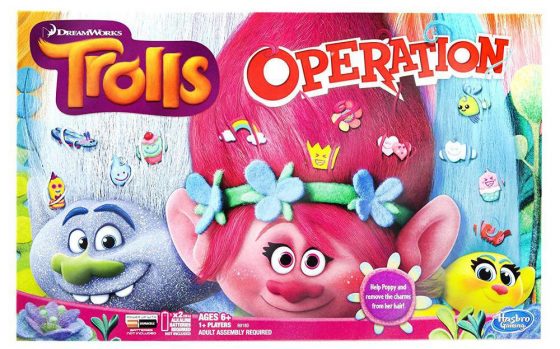 Trolls Operation Board Game by Hasbro Gaming