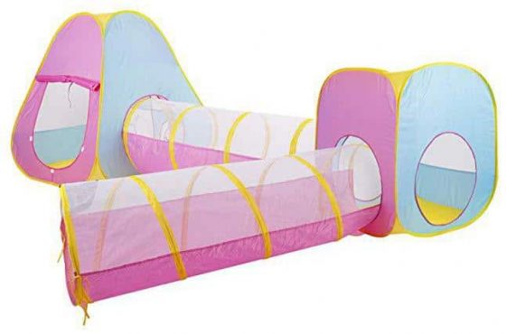 Gojooasis 4pcs Baby Tunnel and Tent