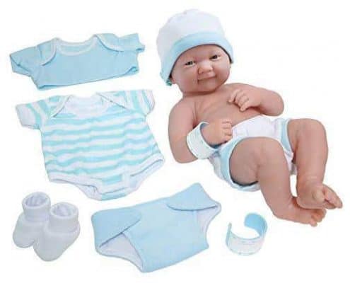 La Newborn Nursery 8 Piece Layette Baby Doll