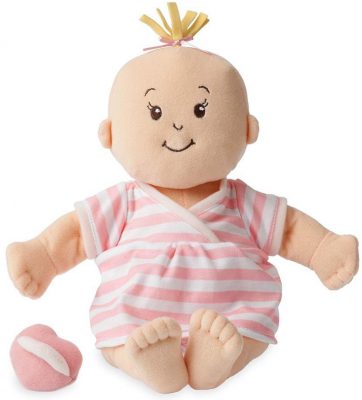 Manhattan Toy Baby Stella Peach Soft First Baby Doll