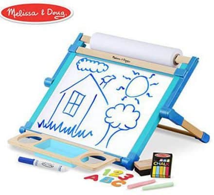 Melissa & Doug Deluxe Double Sided Tabletop Easel