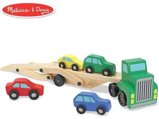 Melissa & Doug Car Carrier Truck