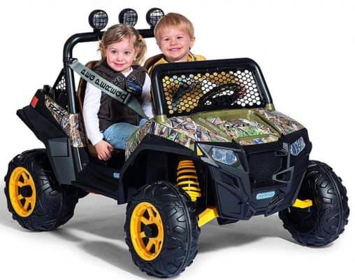 power wheels double seater