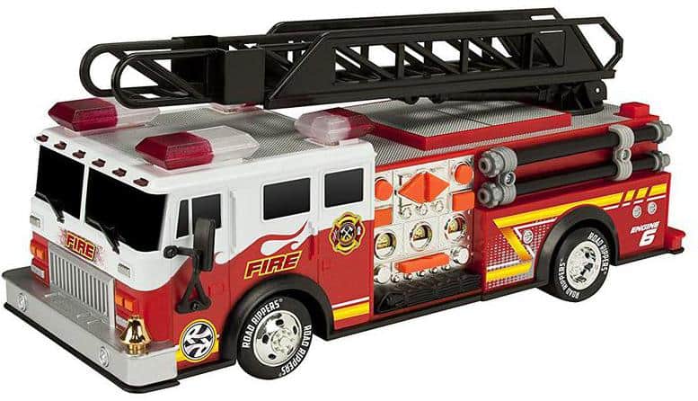 fire truck toy with doors that open