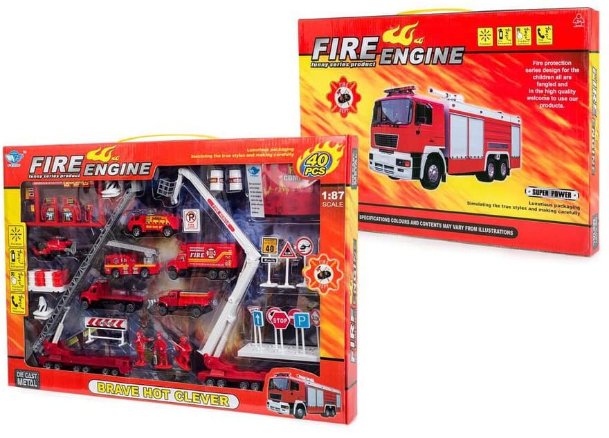 large children's fire engine
