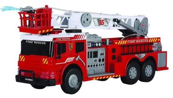Dickie Toys 24" Light and Sound Fire Brigade Vehicle (With Working Pump)